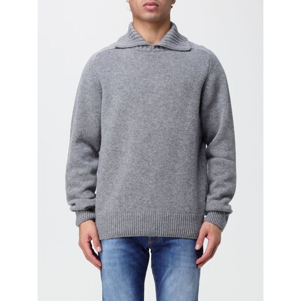 Sebago Men Sebago Wool Turtleneck Jumper With Ribbed Collar And Cuffs